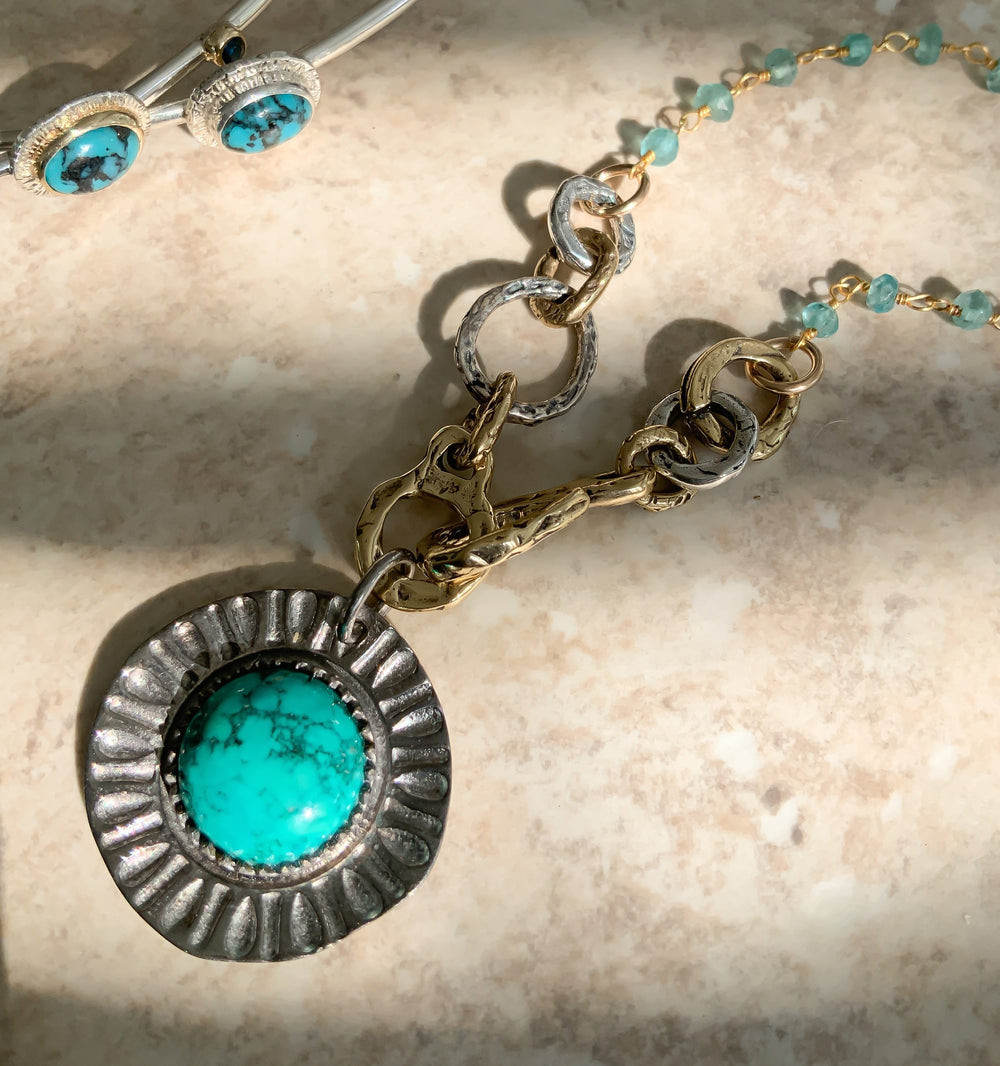 Indian Summer Turquoise Necklace