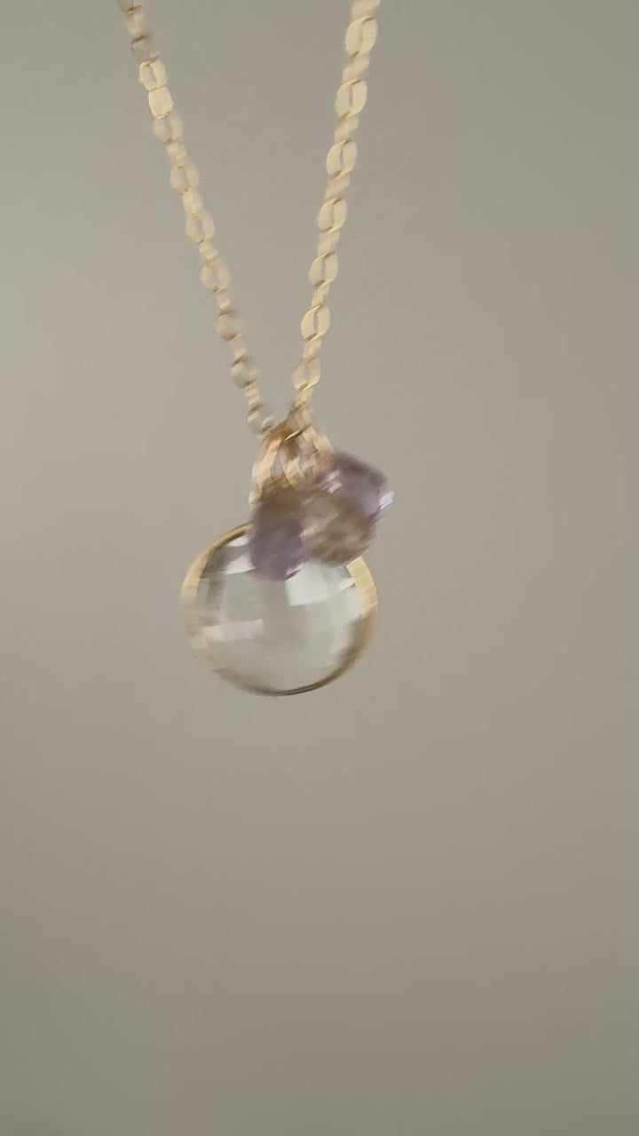 Lilacs Necklace