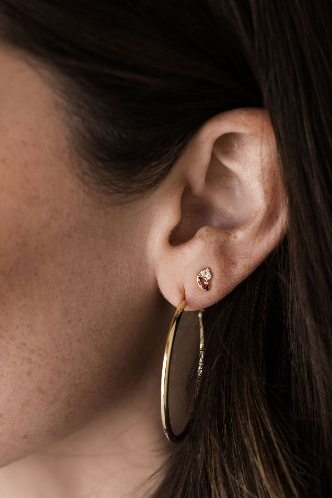 Embrace Tourmaline and Diamond Earrings