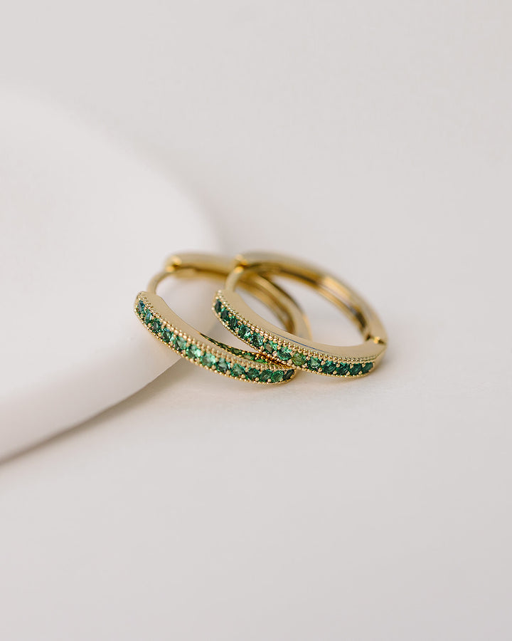 Anything But Simple Hoop Earrings