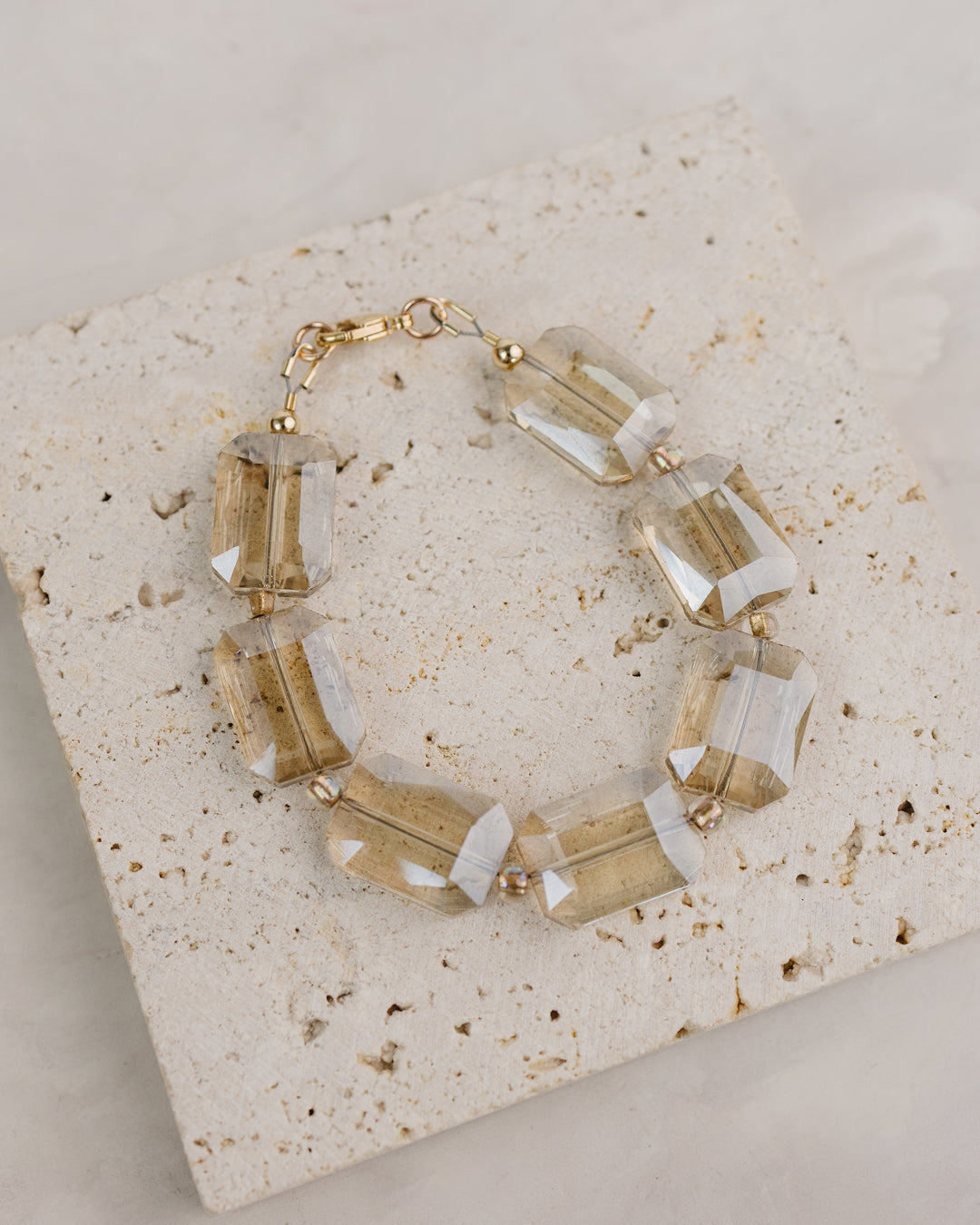 Champagne Wishes Crystal Bracelet