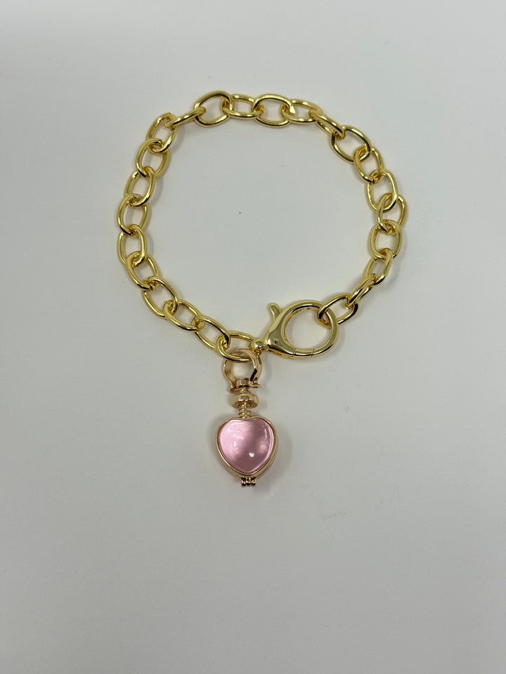Mini Lulu Heart Locket Bracelet