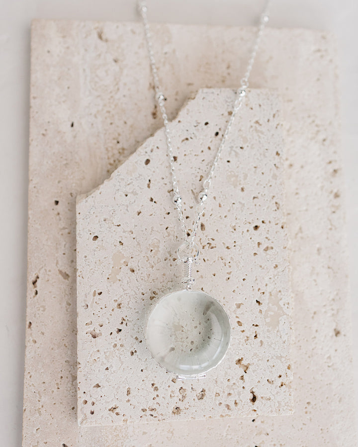 Round Lucy Locket Necklace