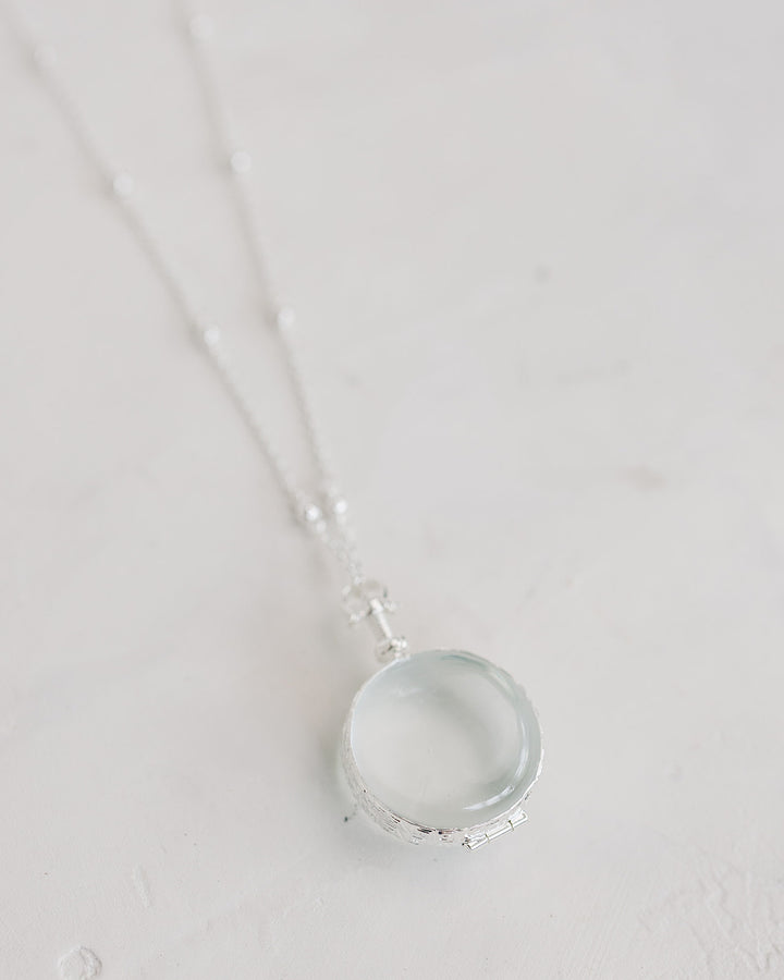 Round Lucy Locket Necklace