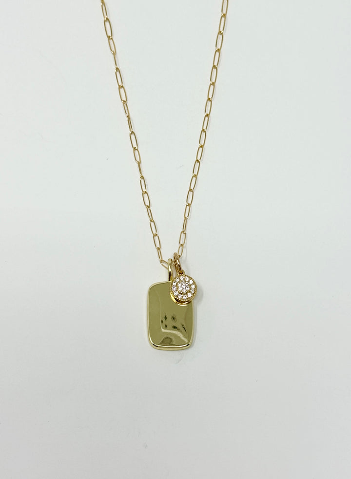 Tag Necklace