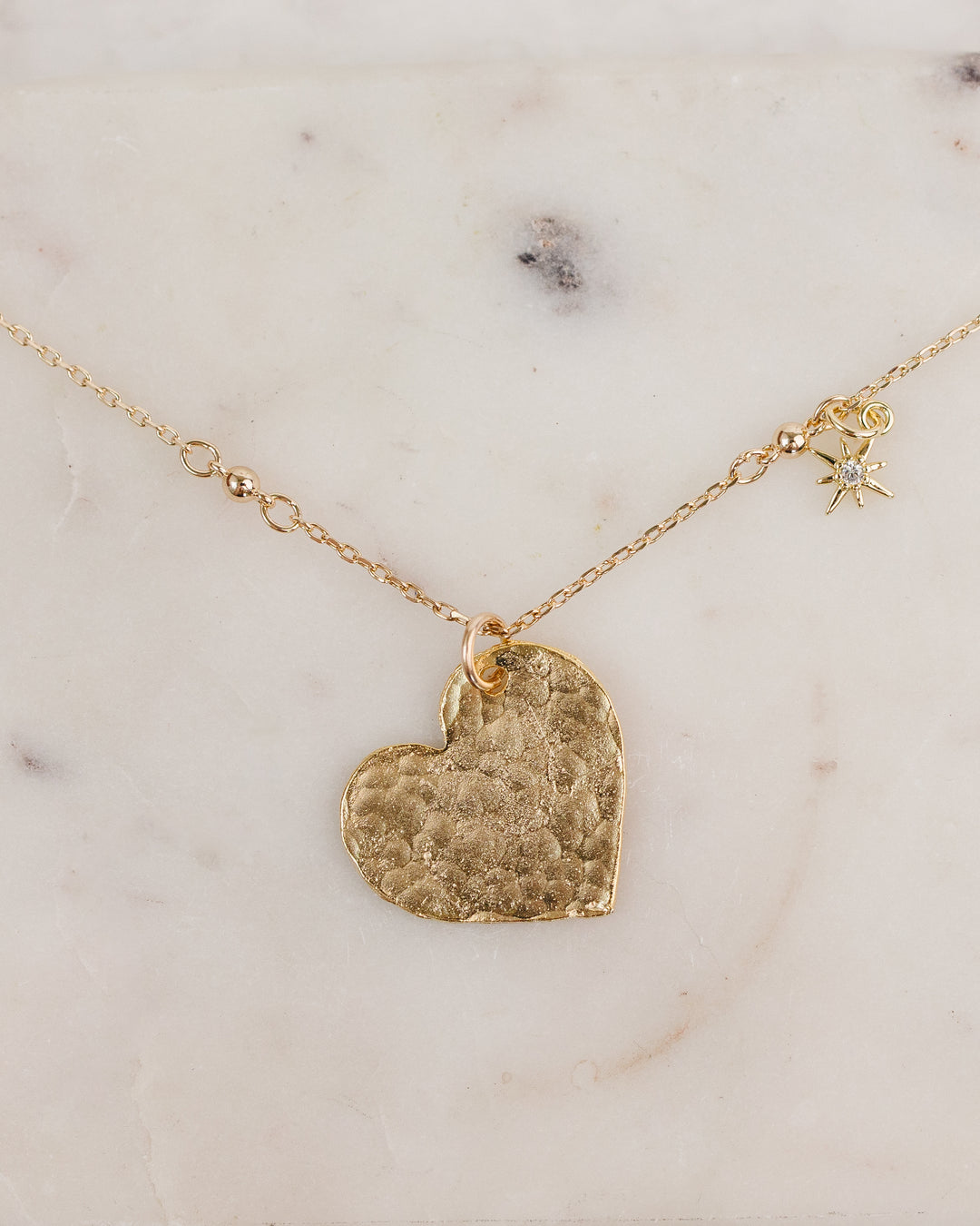 Heart String Long Necklace