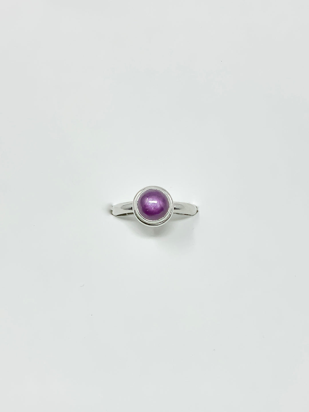 Pink Star Sapphire Ring