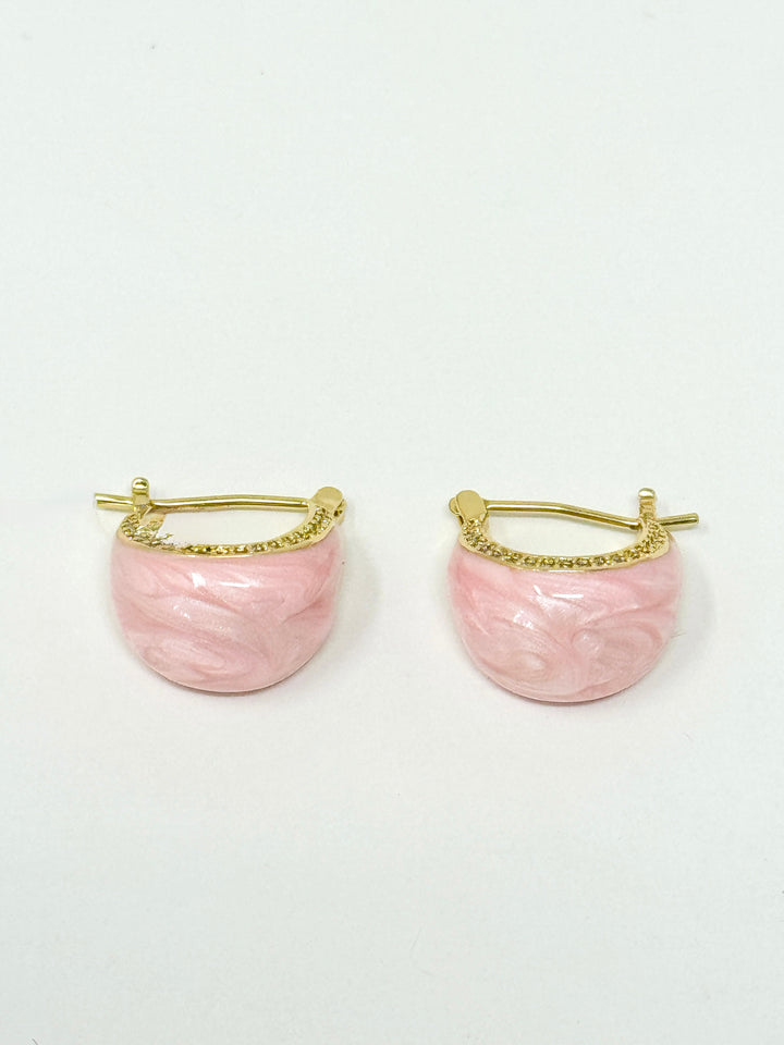 Basket Hoop Earring