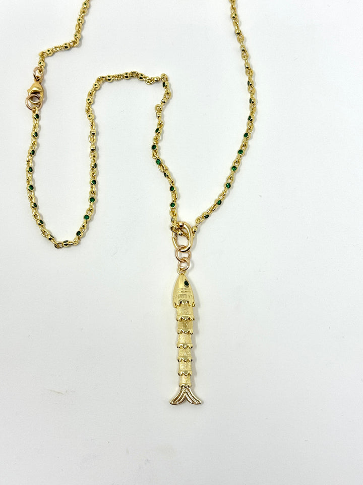 Abundance Fish Necklace