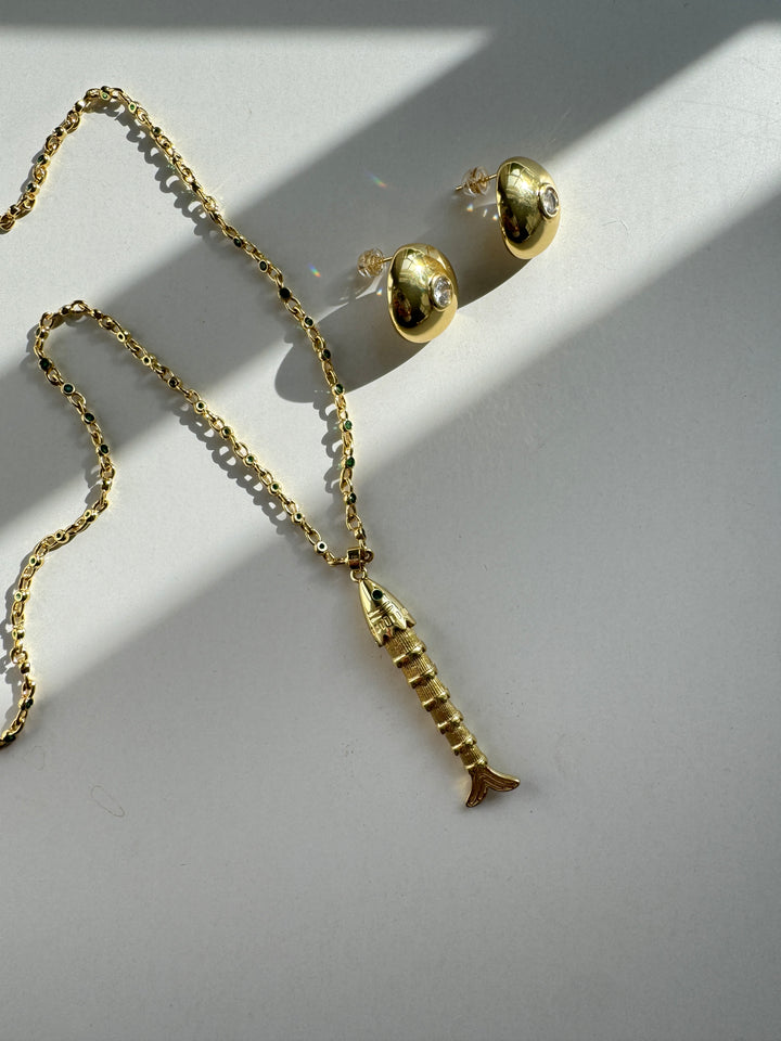 Abundance Fish Necklace