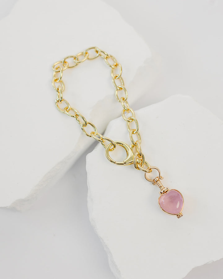 Mini Lulu Heart Locket Bracelet