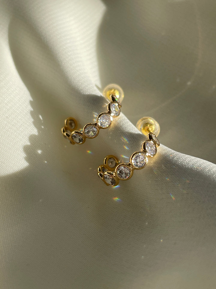 Sweetness Half Hoop Earrings