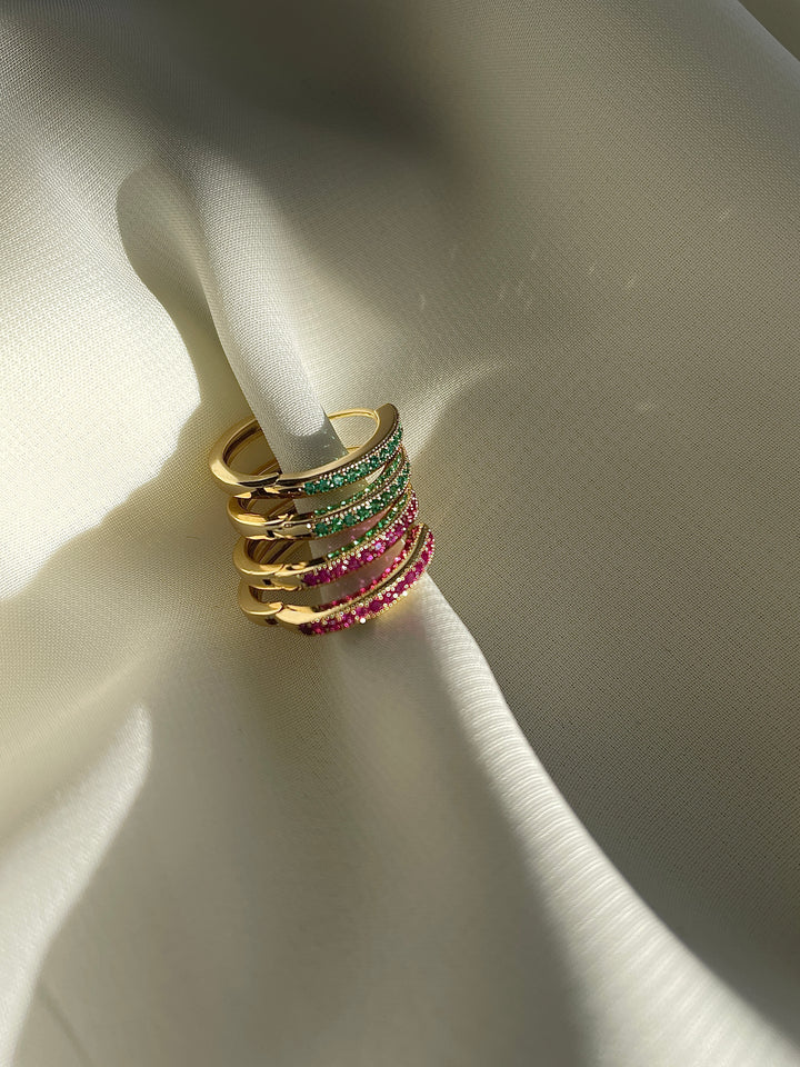 Anything But Simple Hoop Earrings