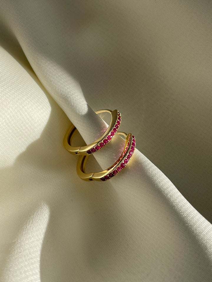 Anything But Simple Hoop Earrings